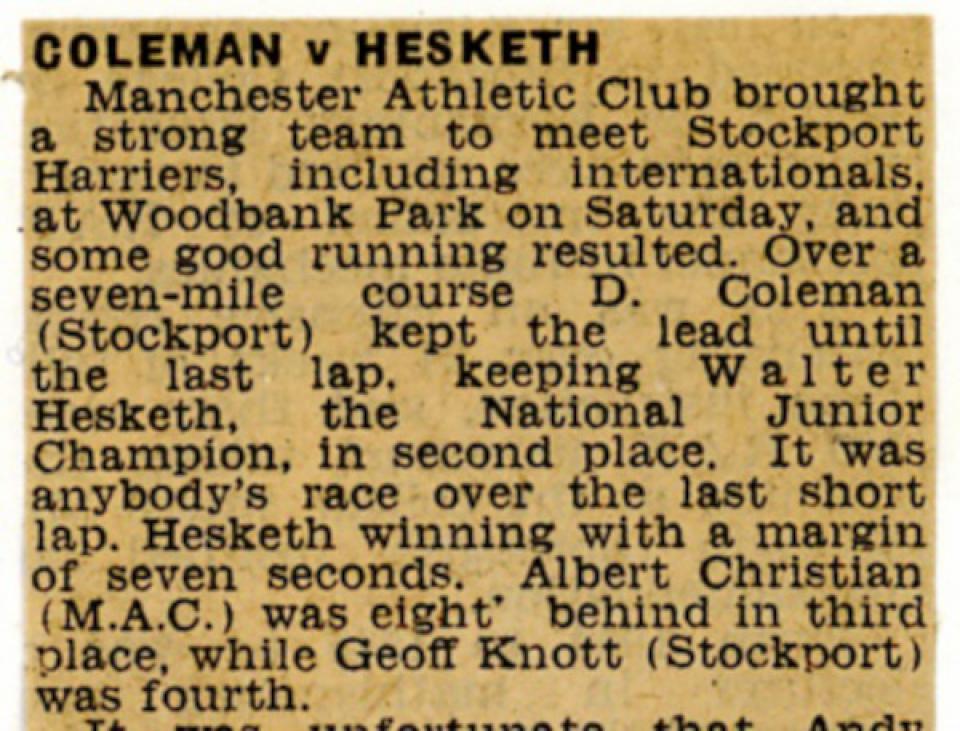 Coleman v Hesketh